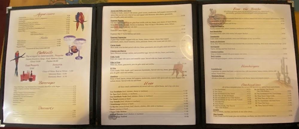 El Sol De Mexico Menu image 3